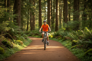 Chestnut Nature Park mountain bike trail Singapore beginner MTB cycling