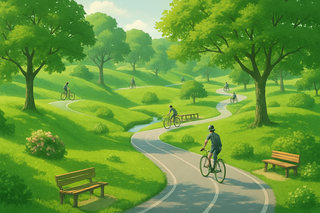 Green Scenic Cycling Park
