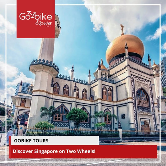 GoBikeSG tours - discover Kampong Glam's cycling passion on two wheels.