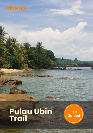 Scenic view of Pulau Ubin Trail with GoBike.